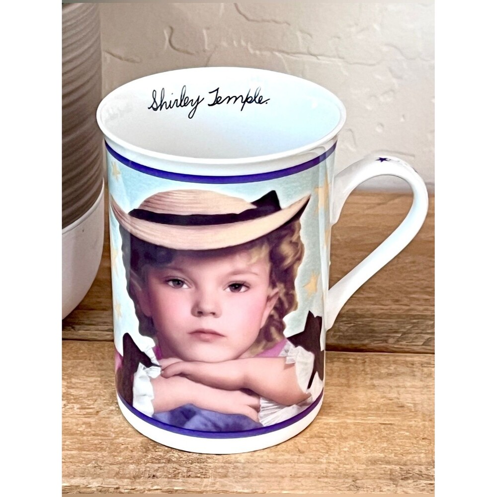 Vintage Danbury Mint Shirley Temple "The Little Colonel 1935" Porcelain Mug